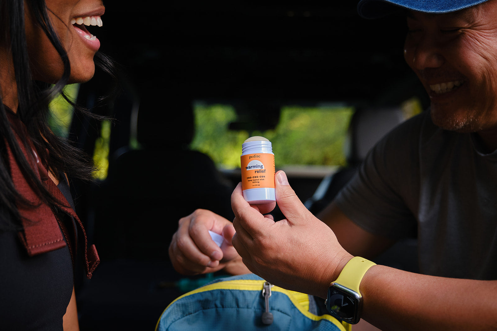 Stay Polite Warming Relief Topical Stick