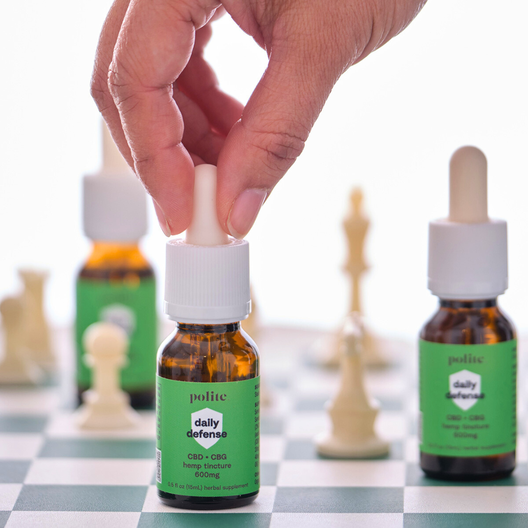 Stay Polite Hemp Daily Defense Oil Drops 