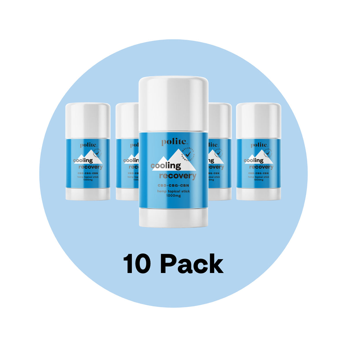 Cooling Recovery Topical - 1oz 10-Pack