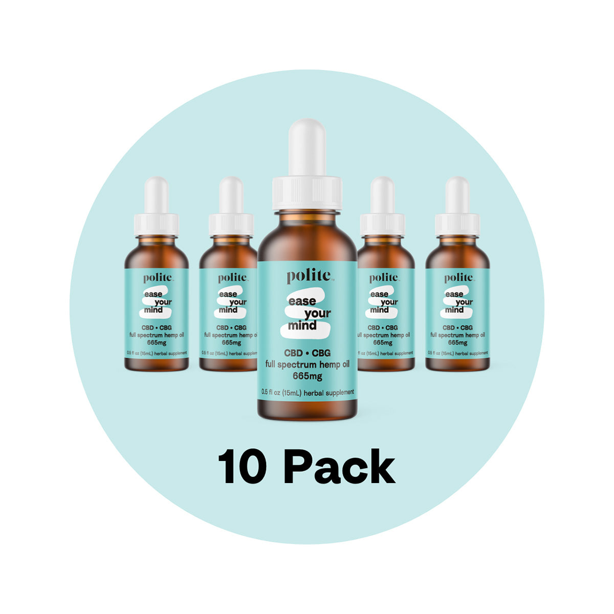 Ease Your Mind Oil Drops 10-Pack
