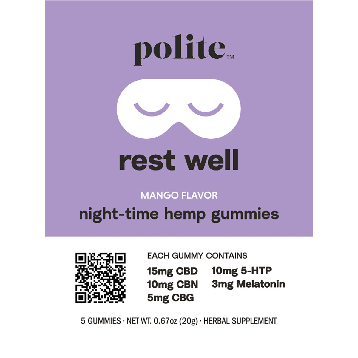 Polite Hemp CBD CBN Gummies