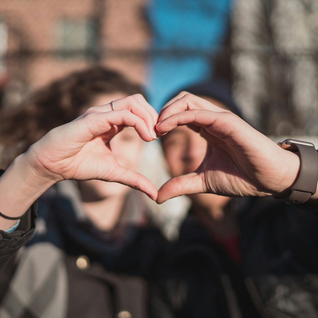 Stay Polite Hemp Hand heart