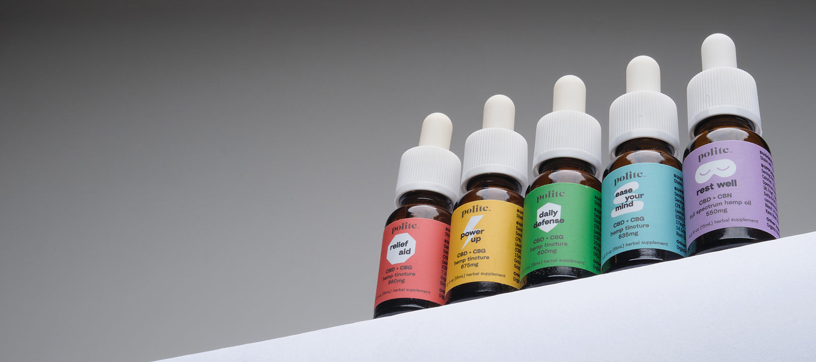 Stay Polite Hemp Oil Drop Tincture