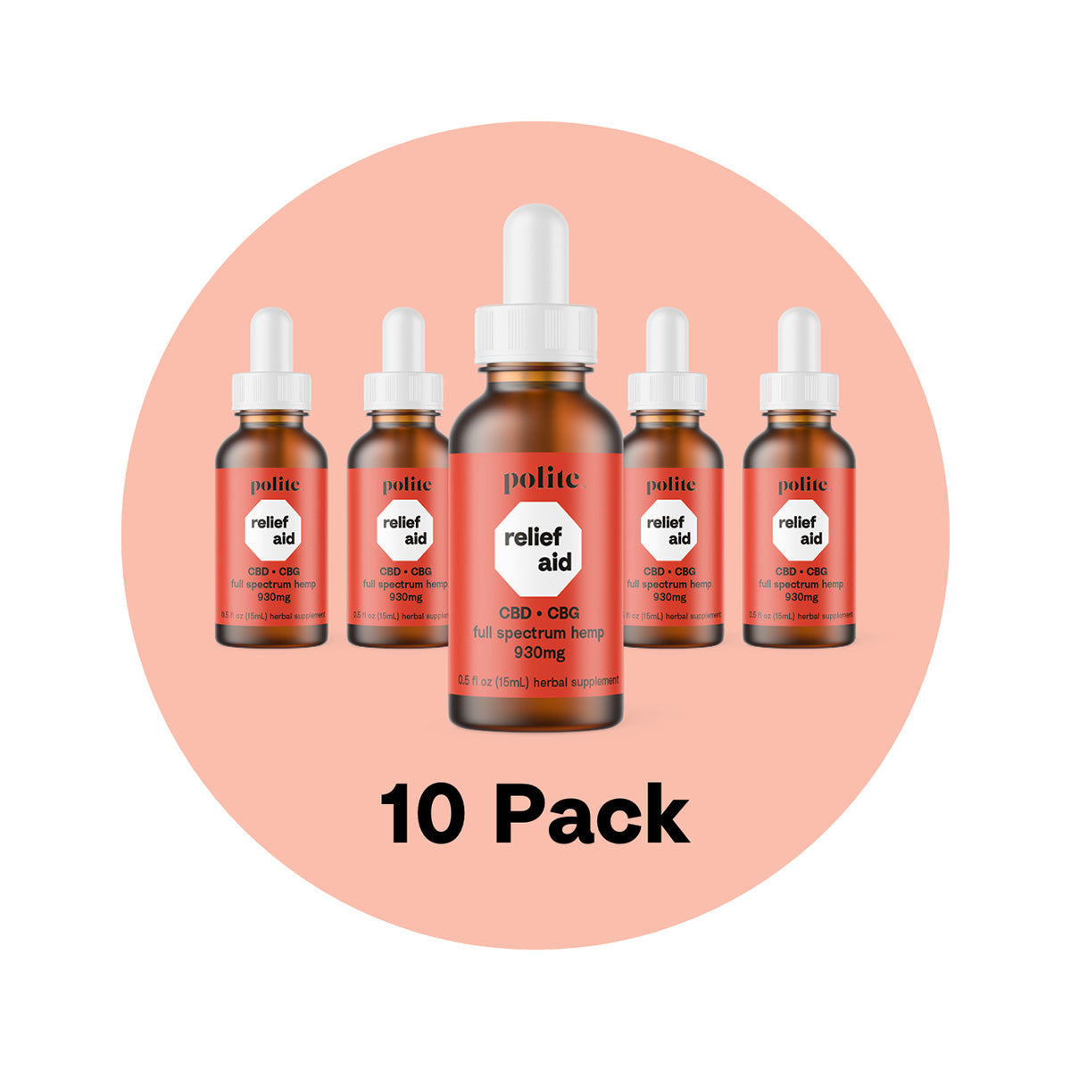 Relief Aid Oil Drops 10-Pack