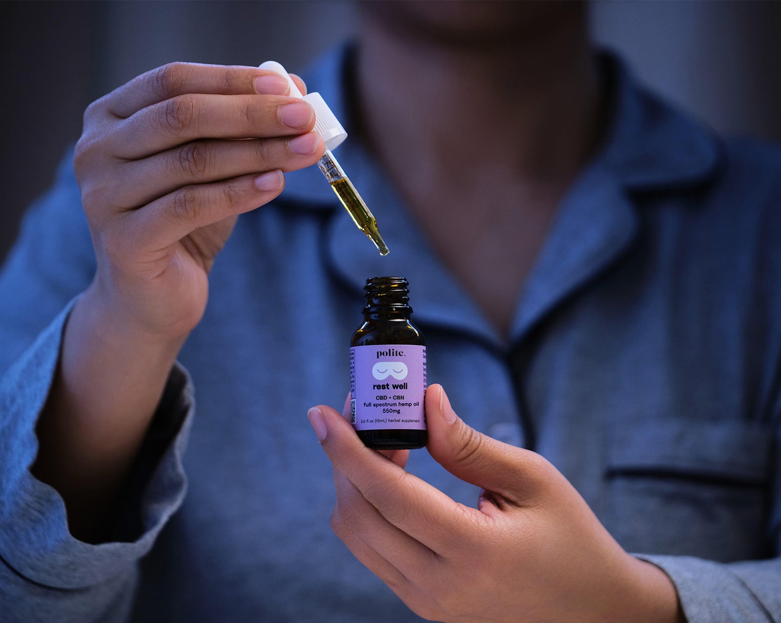 Stay Polite Hemp Rest Well Dropper